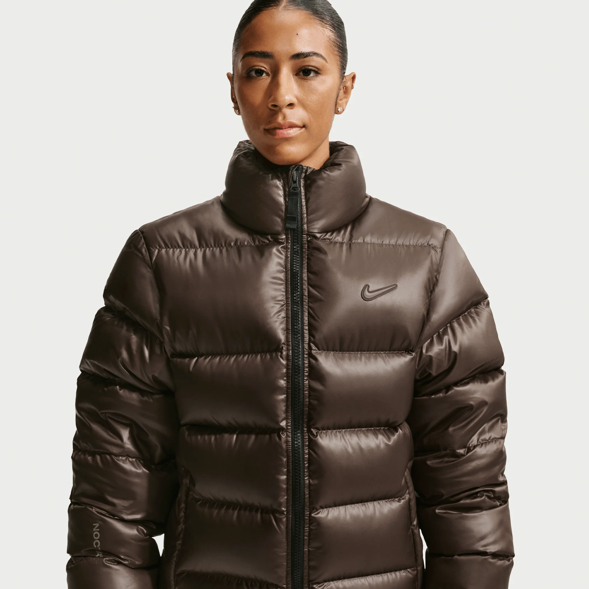 Nike x NOCTA Sunset Puffer Jacket Baroque Brown - Image 2