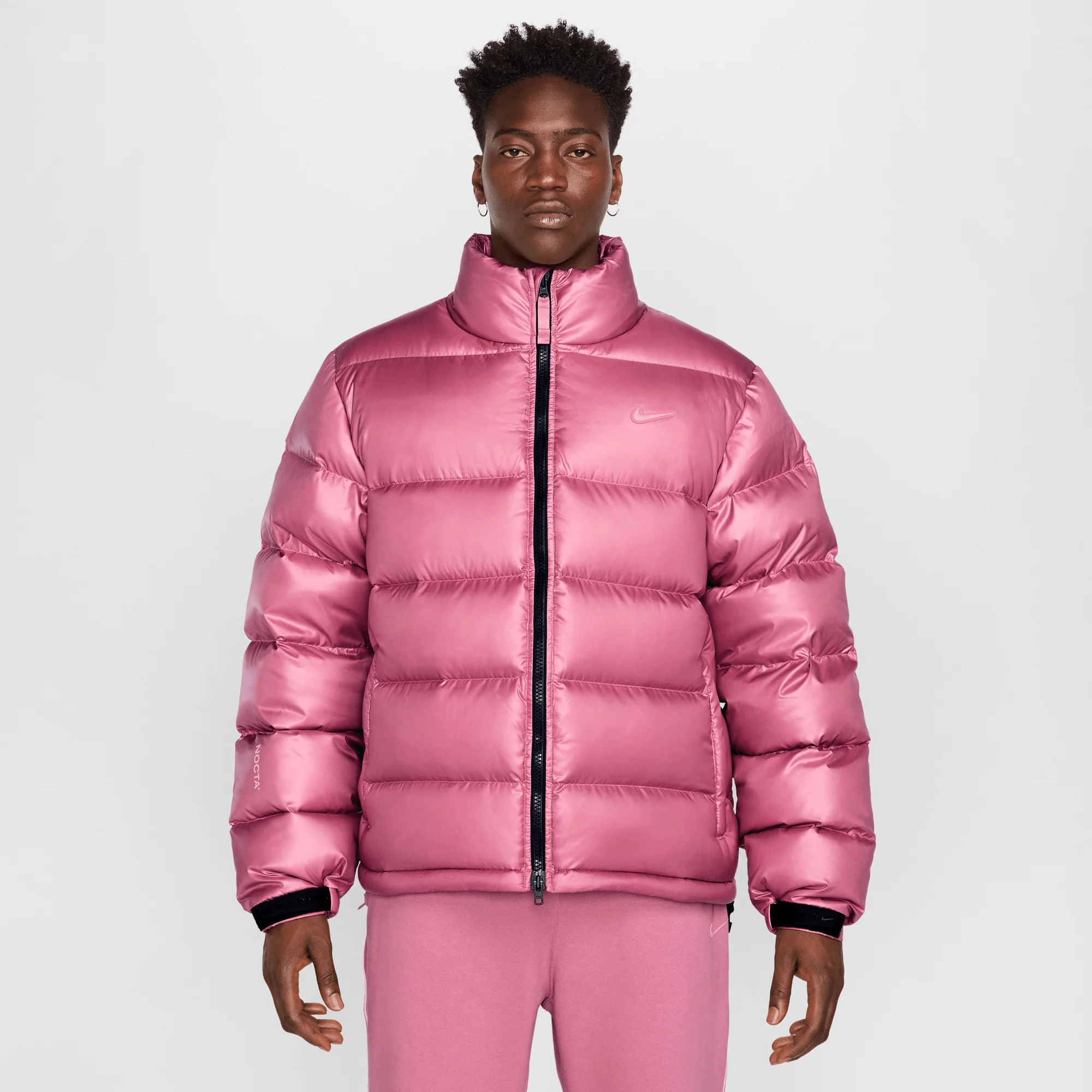 Nike x NOCTA Sunset Puffer Jacket Desert Berry - Image 2