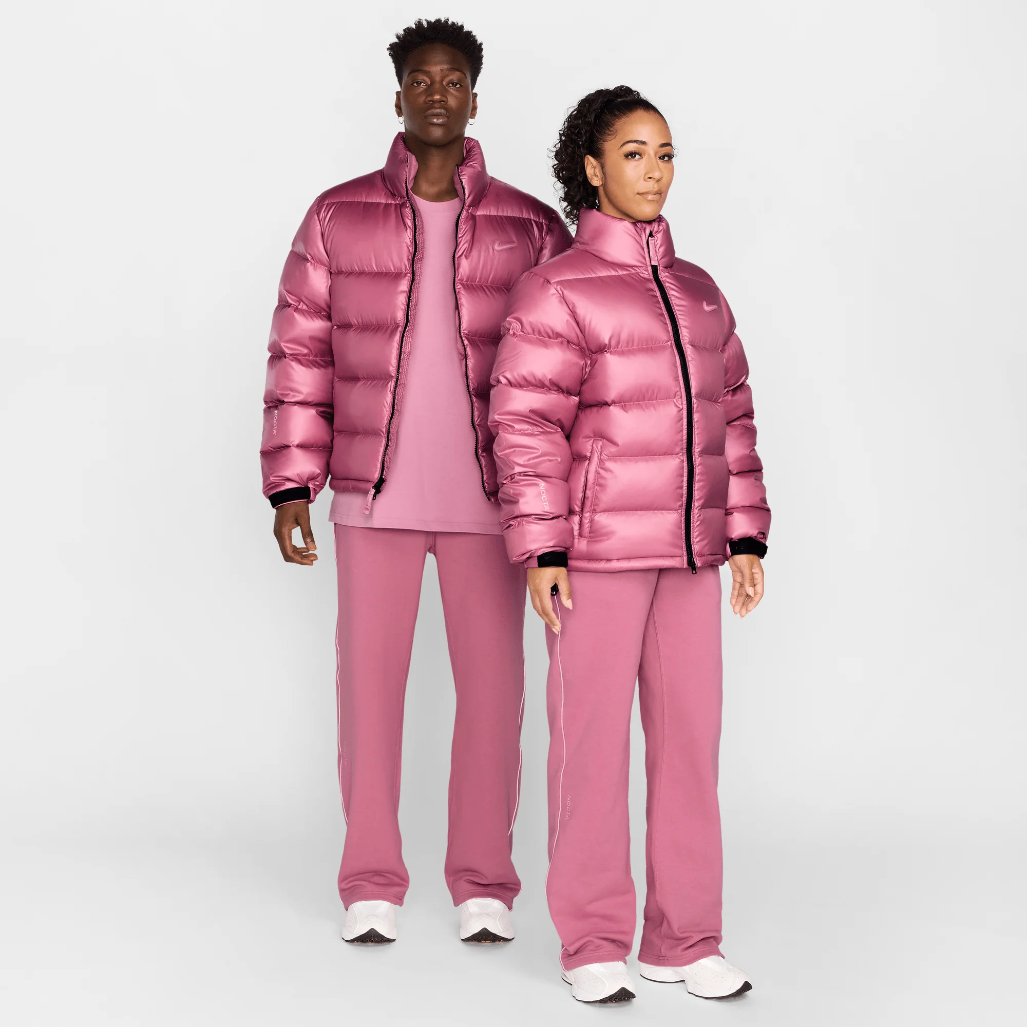 Nike x NOCTA Sunset Puffer Jacket Desert Berry - Image 3