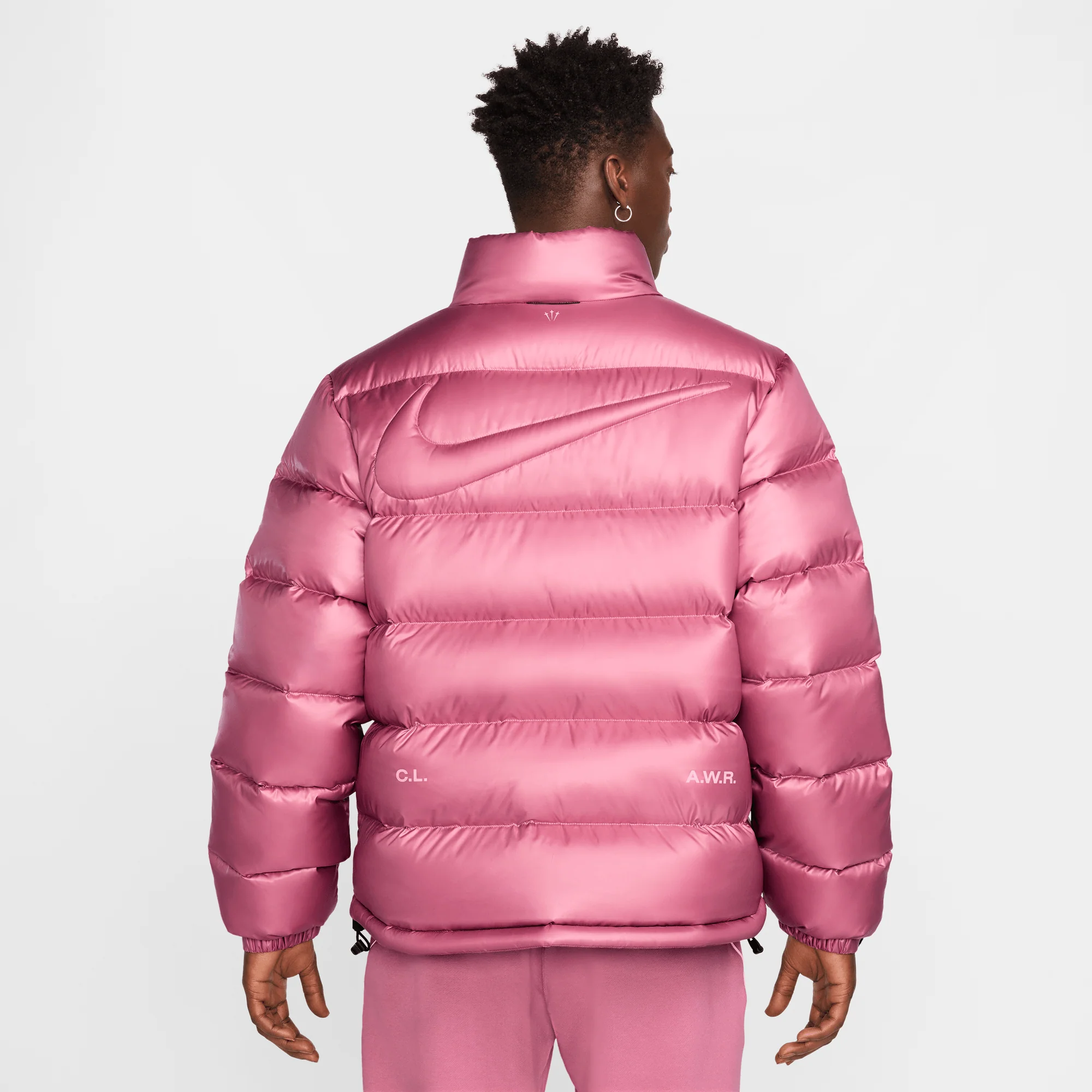 Nike x NOCTA Sunset Puffer Jacket Desert Berry - Image 4