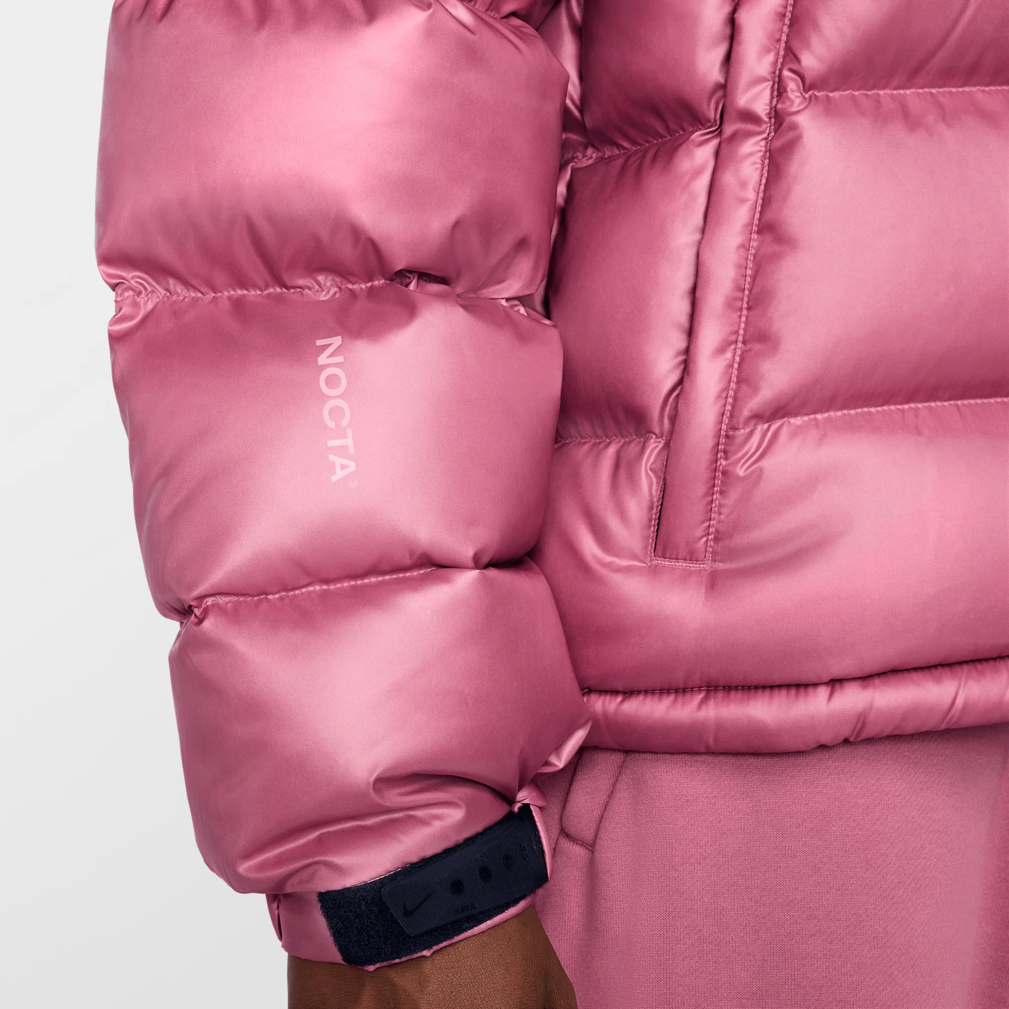 Nike x NOCTA Sunset Puffer Jacket Desert Berry - Image 7