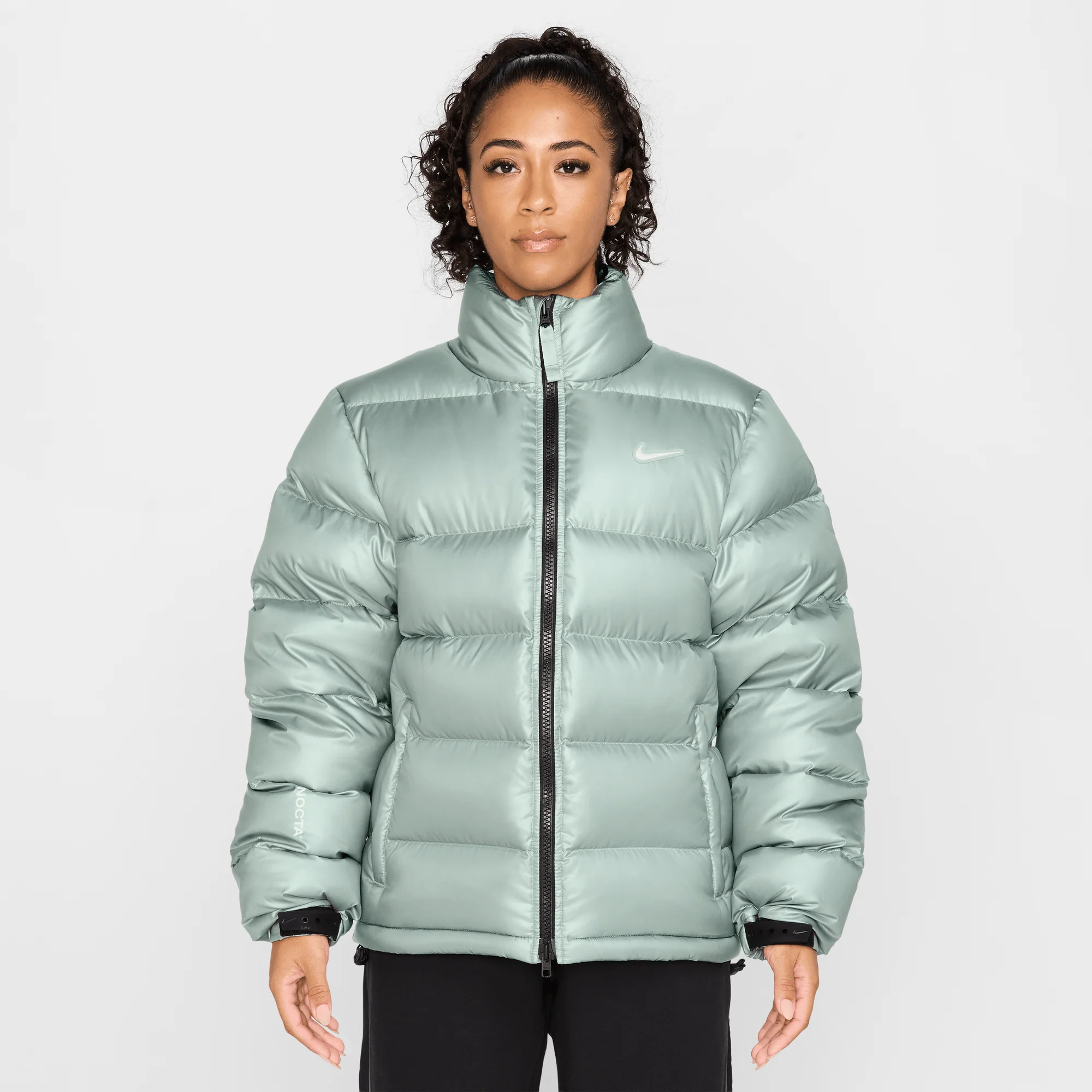 Nike x NOCTA Sunset Puffer Jacket Mica Green - Image 3