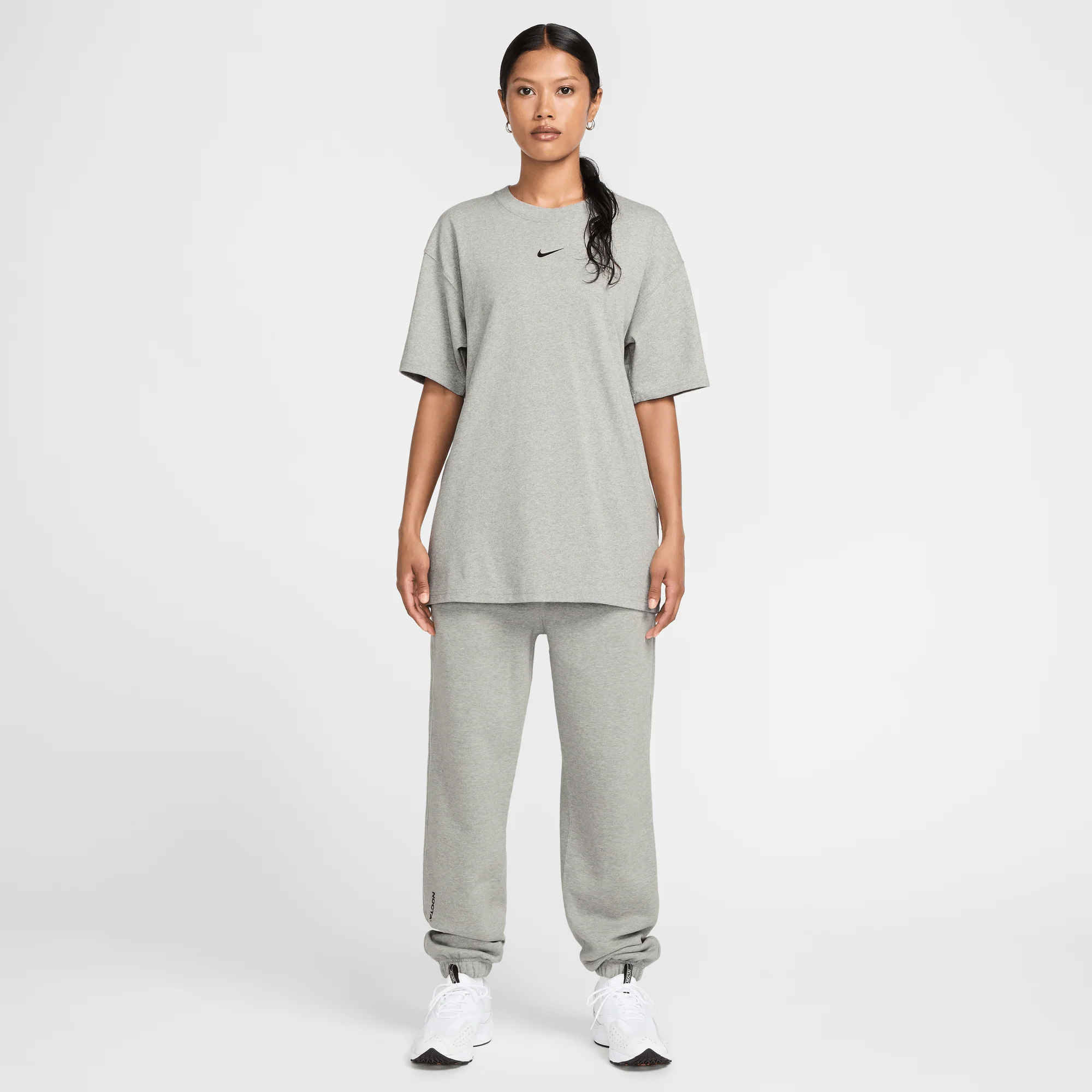 NOCTA T-Shirt Dark Grey Heather/Black - Image 5