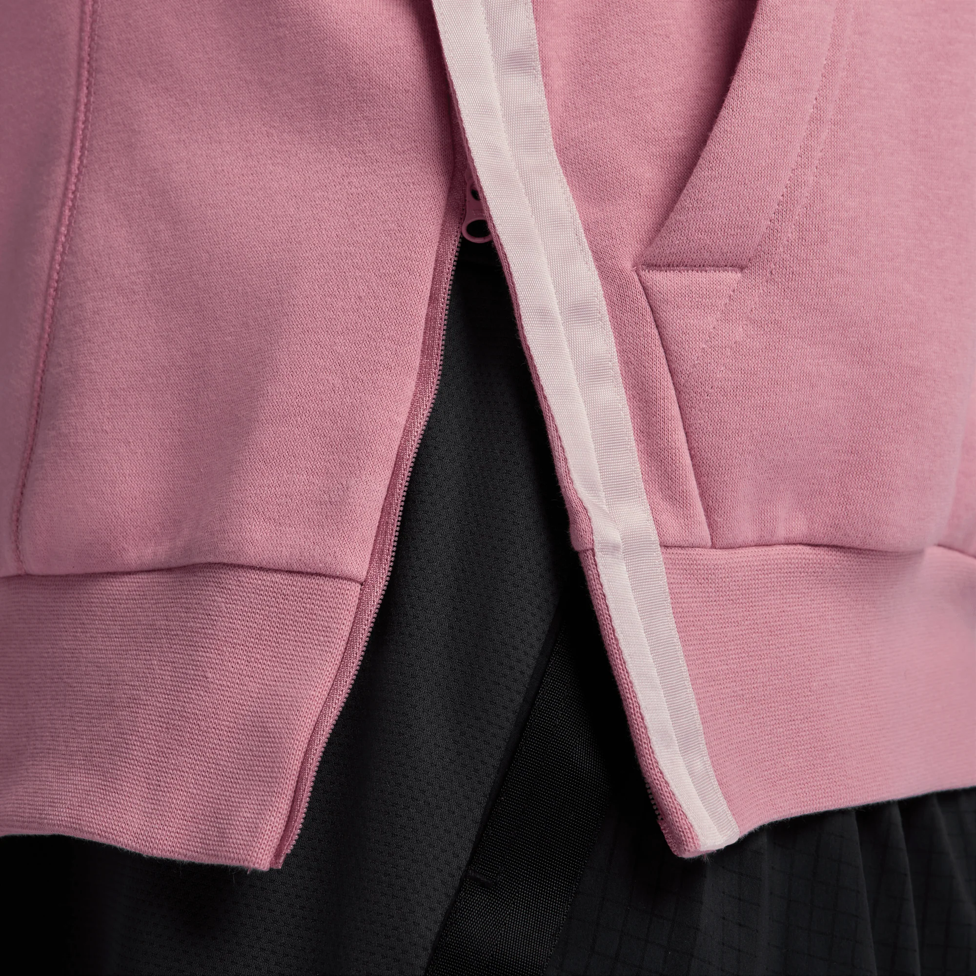 Sabrina Fleece Basketball Hoodie Elemental Pink/Pink Foam/Black - Image 4