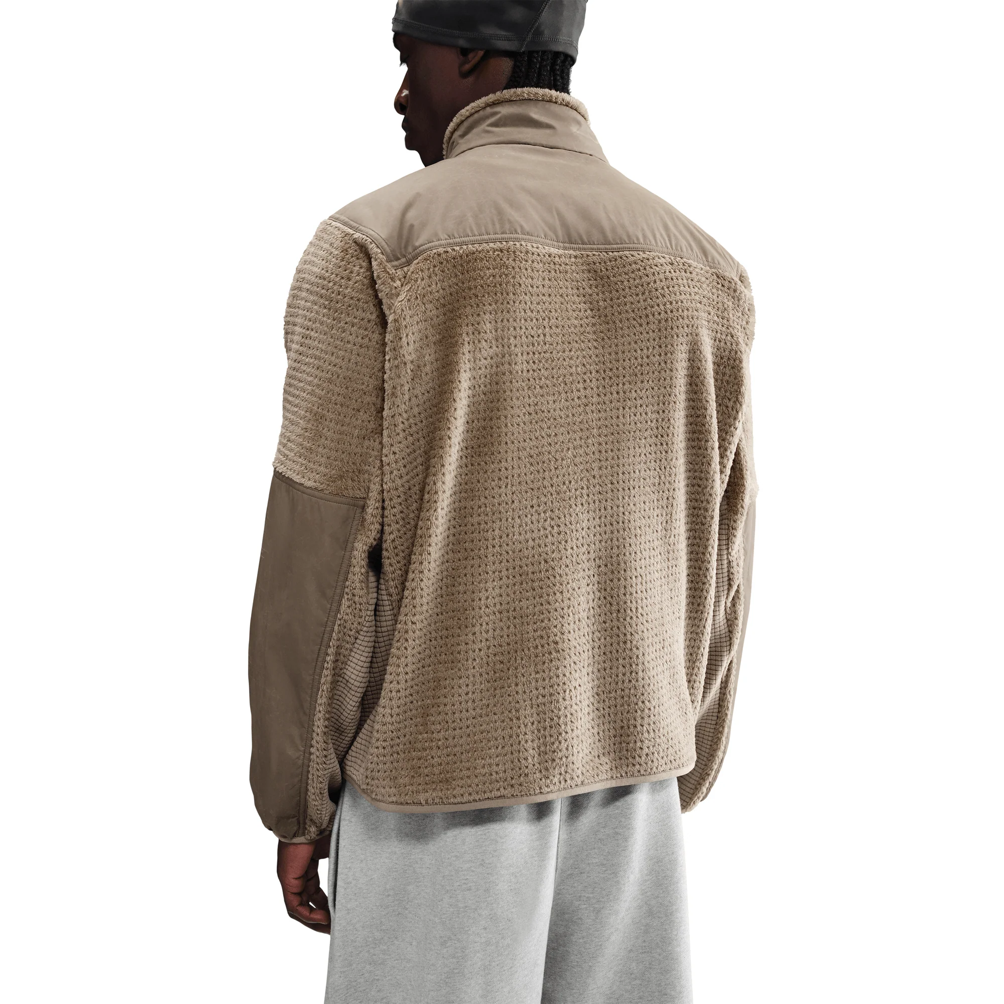 Stussy x Nike Full Zip Fleece Pine Nut - Image 5