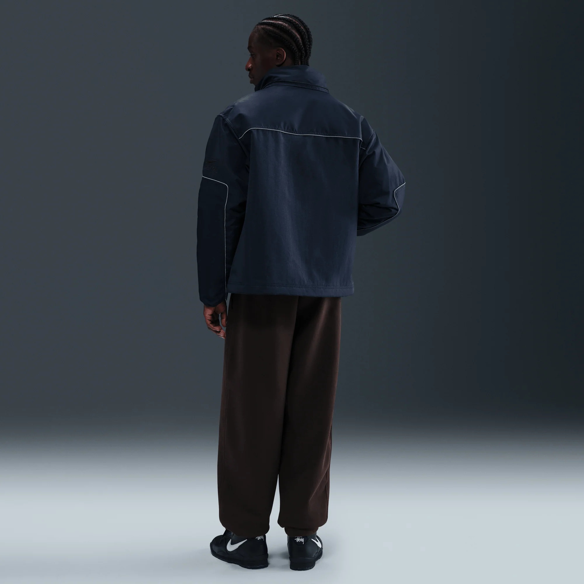 Stussy x Nike Stone Washed Fleece Pant - Image 2