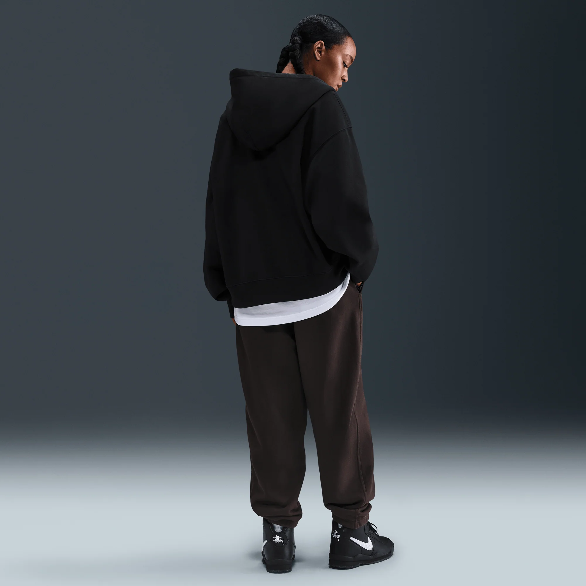 Stussy x Nike Stone Washed Fleece Pant - Image 3