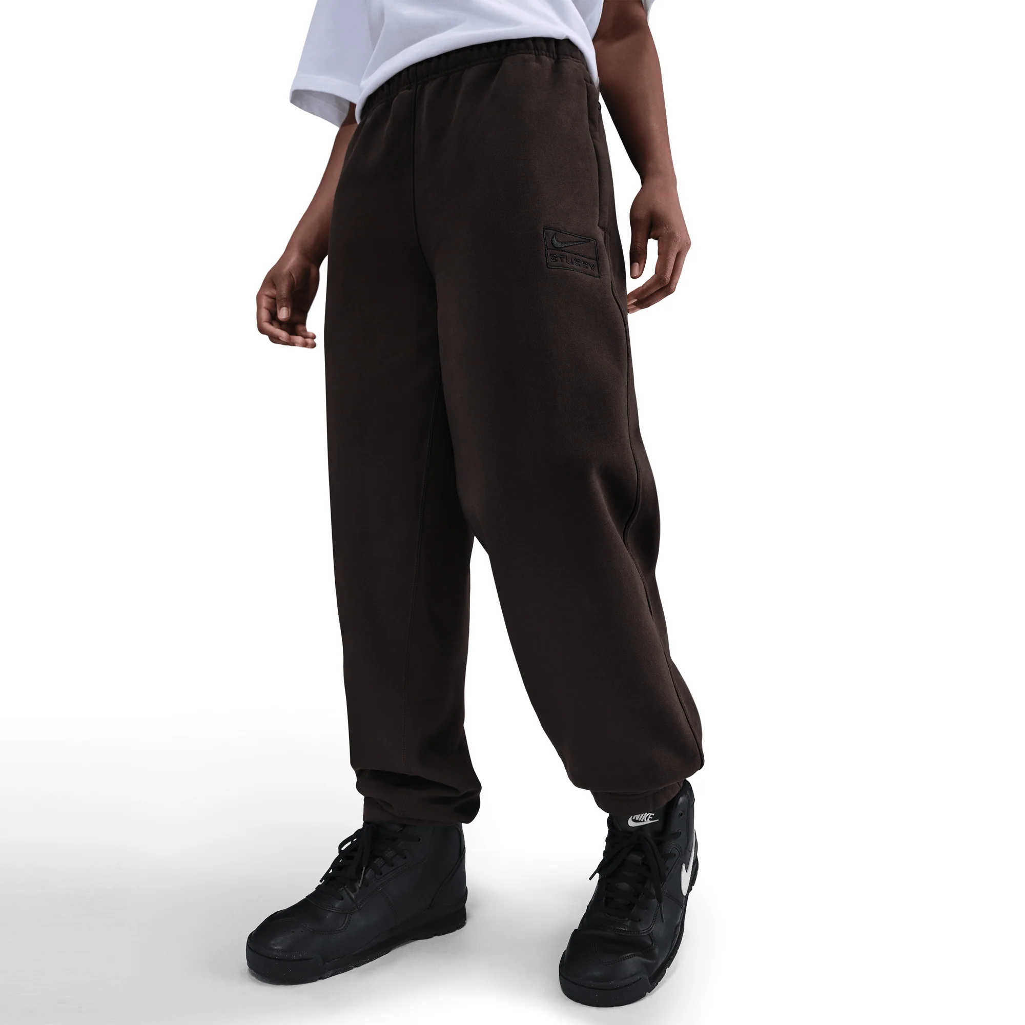 Stussy x Nike Stone Washed Fleece Pant - Image 5