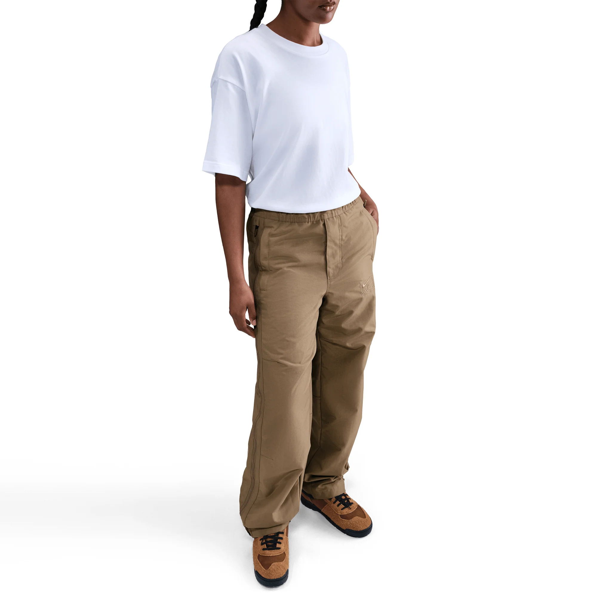 Stussy x Nike Utility Pant Pine Nut - Image 2