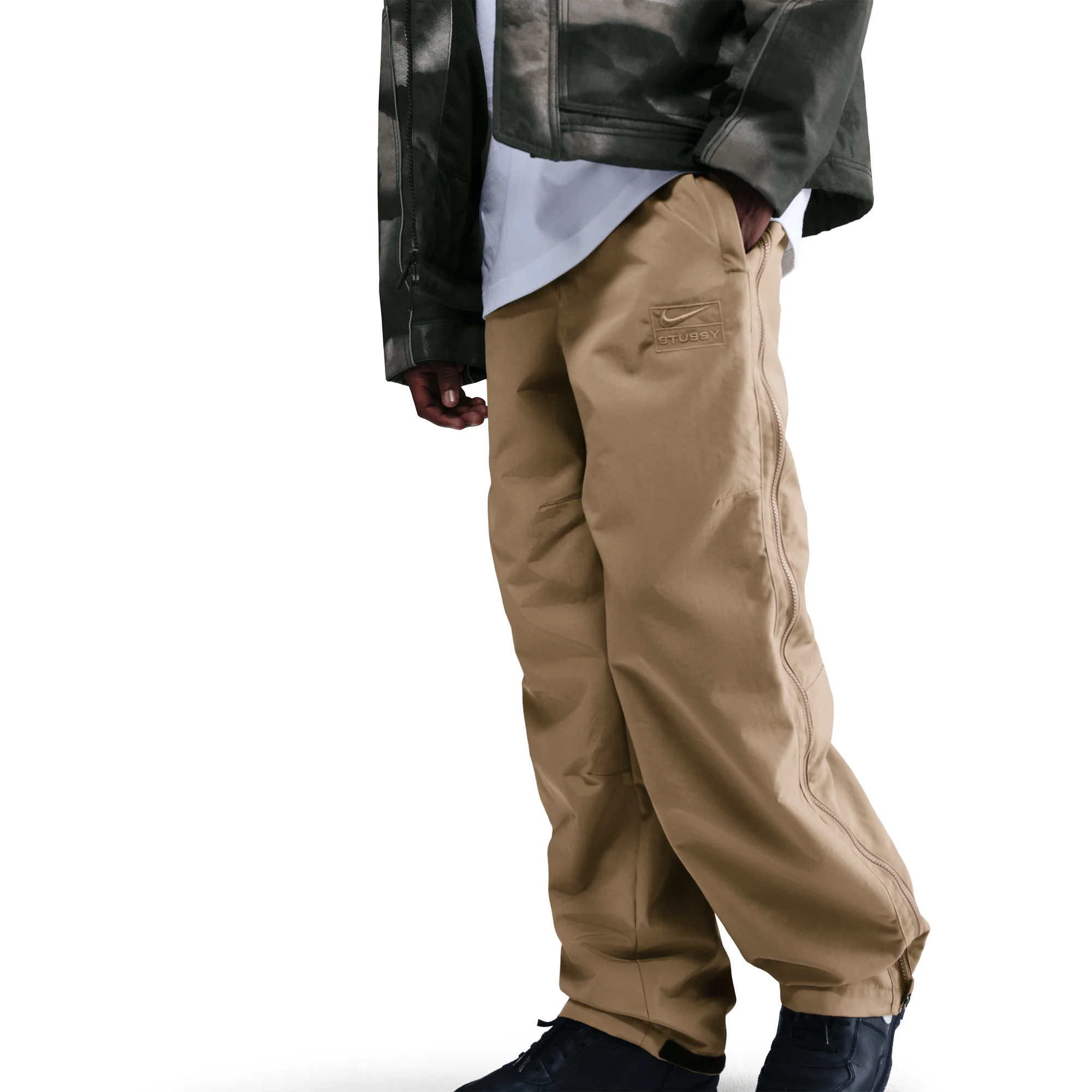 Stussy x Nike Utility Pant Pine Nut - Image 3
