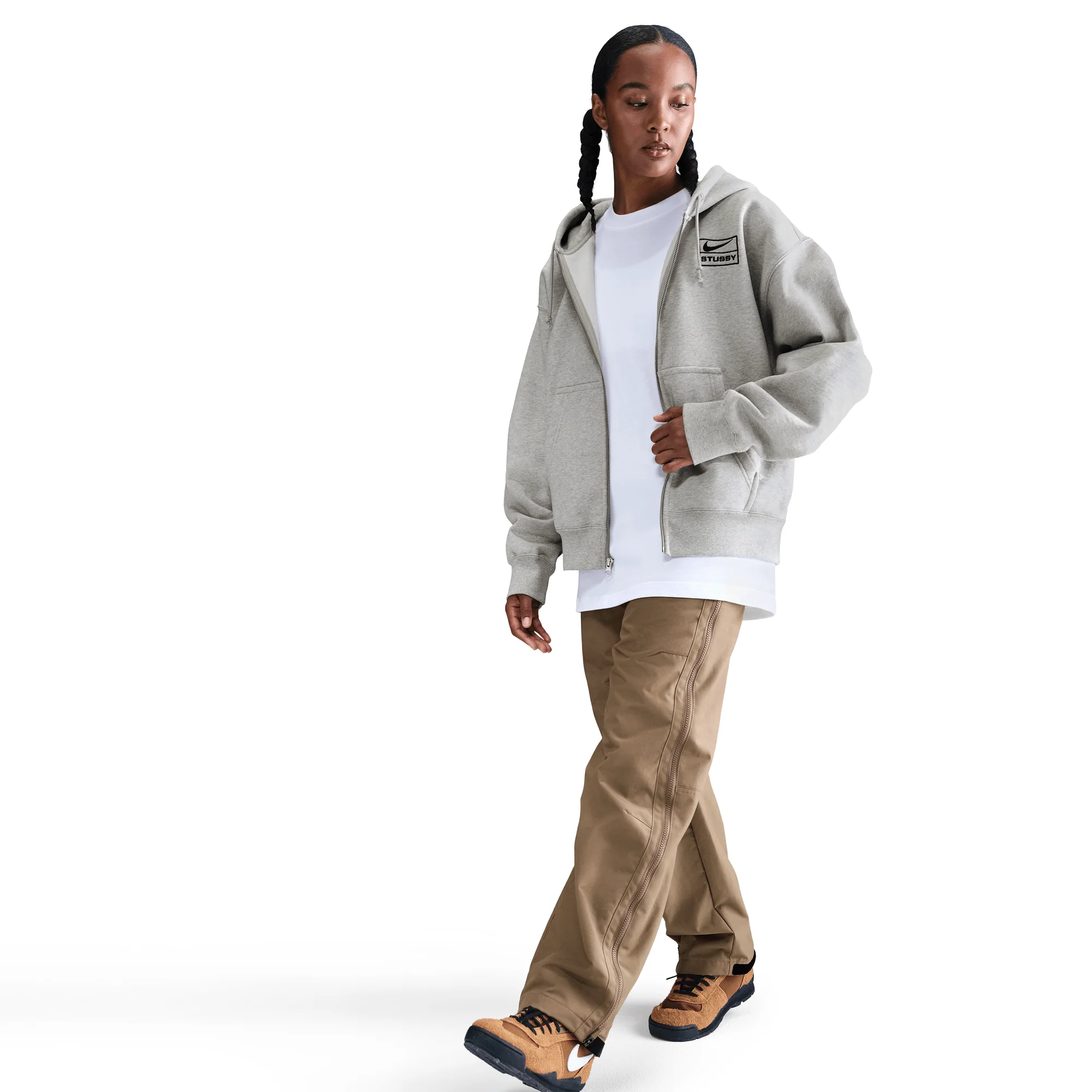 Stussy x Nike Utility Pant Pine Nut - Image 4