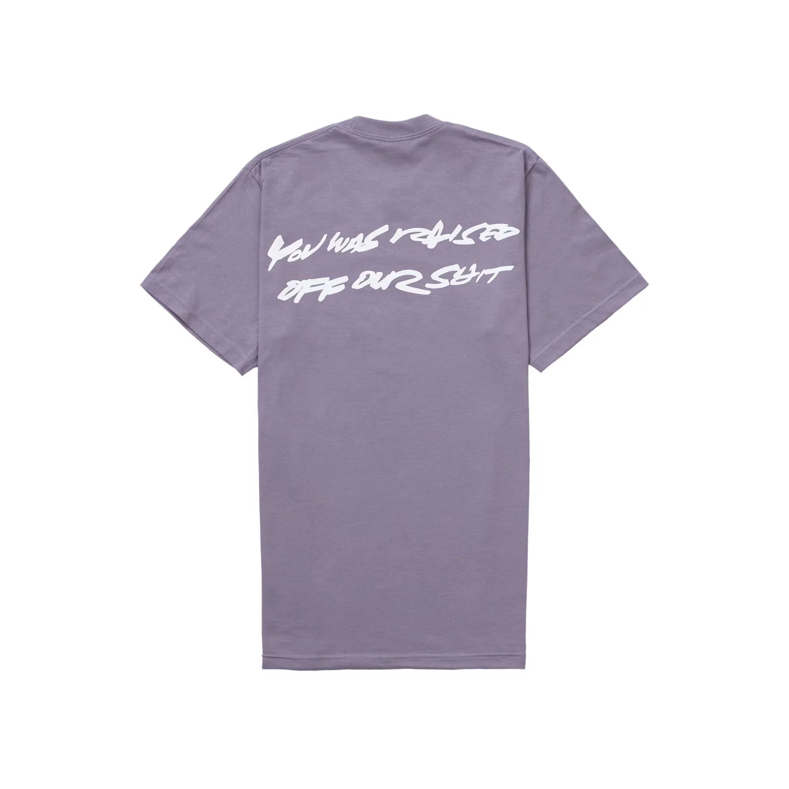 Supreme Futura Box Logo Tee Dusty Purple - Image 2