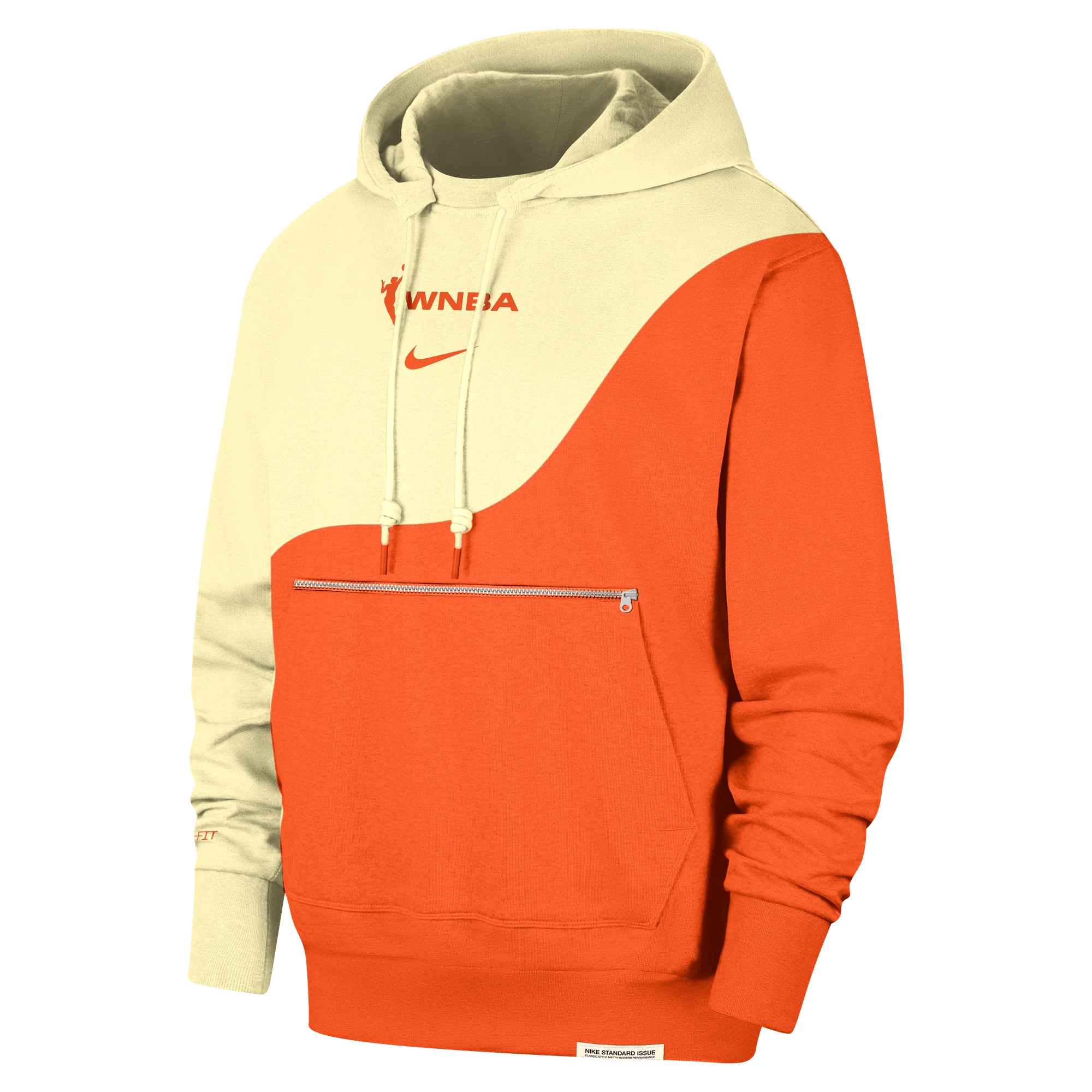 Team 13 Standard Issue Nike WNBA Basketball Hoodie Alabaster/Brilliant Orange/Pale Ivory/Brilliant Orange - Image 2
