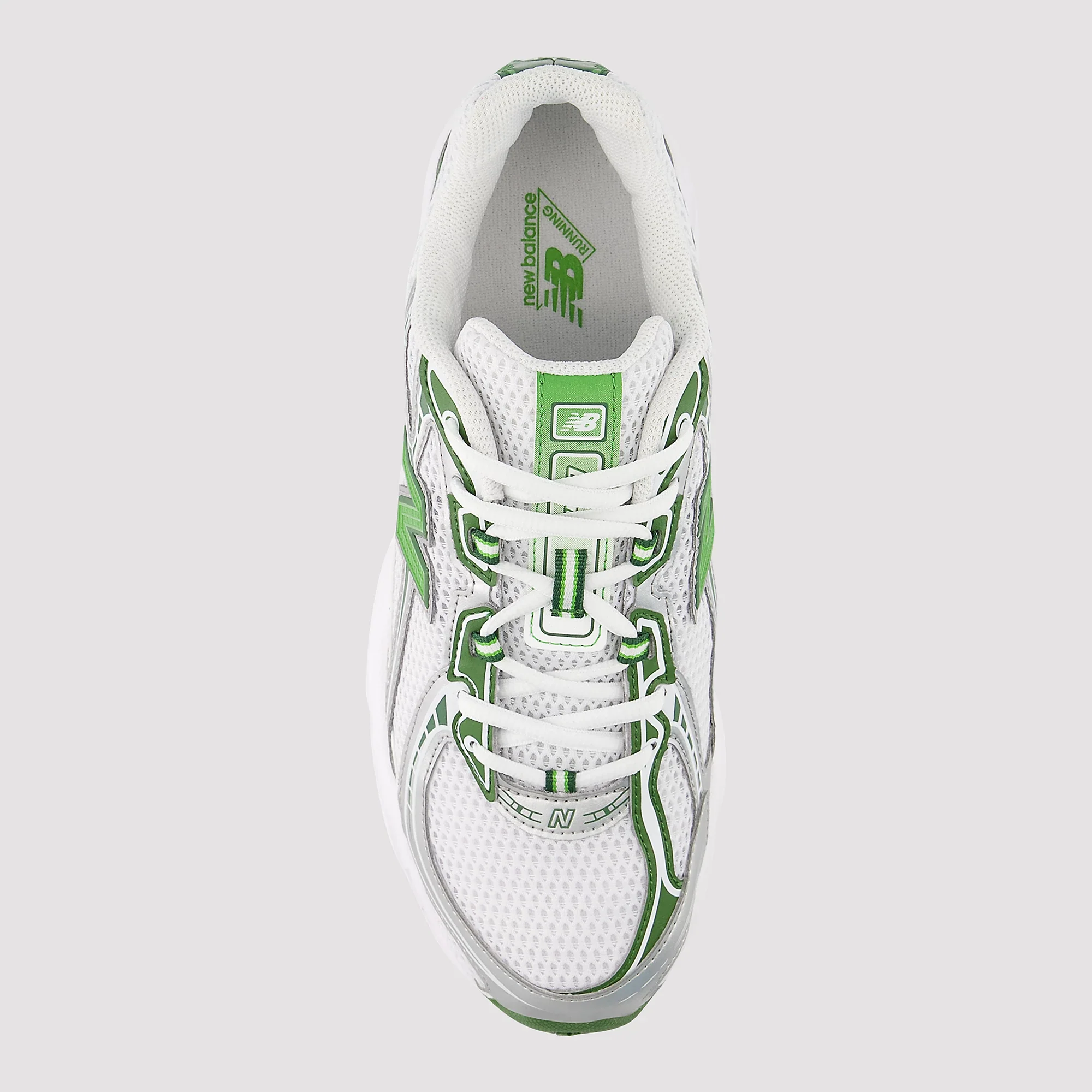 New Balance 740 White Alpine Green - Image 3
