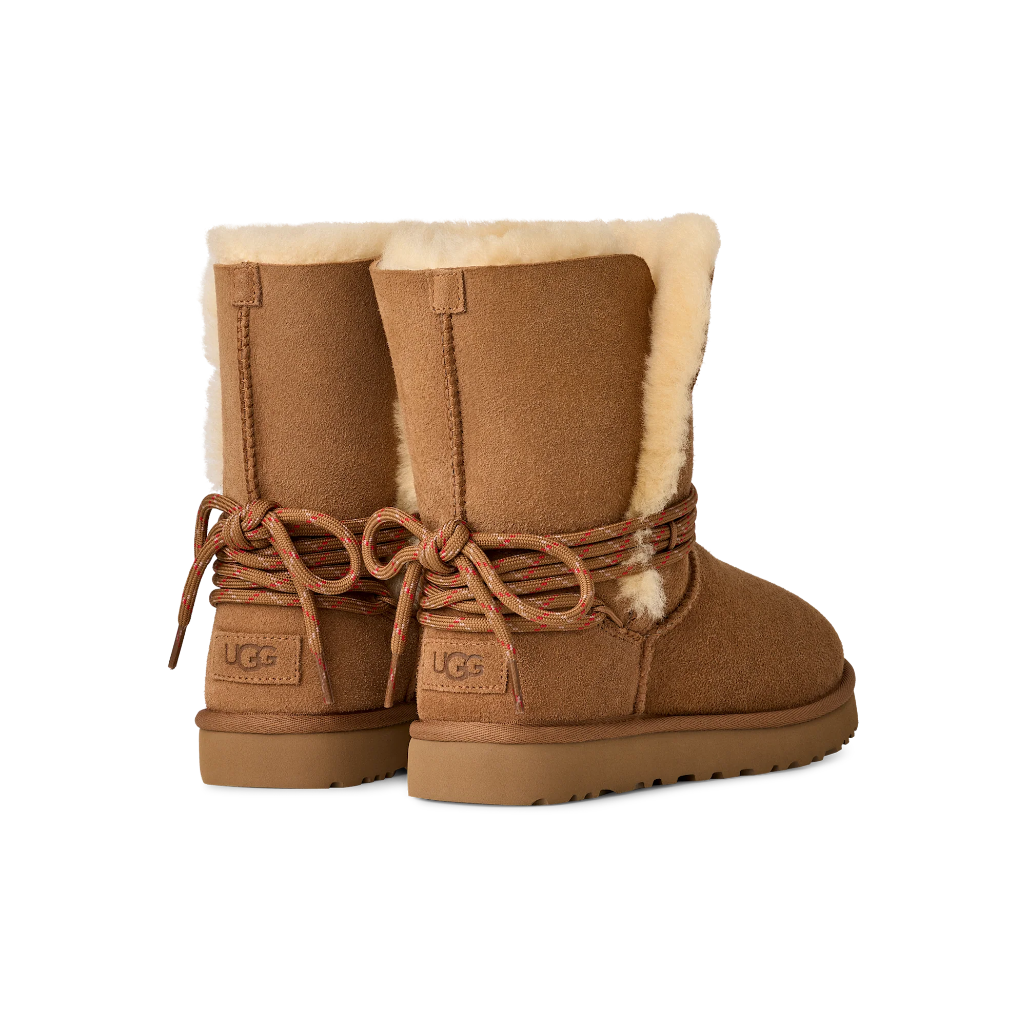 UGG Bailey Tie Boot Chestnut (Women's) - Image 4