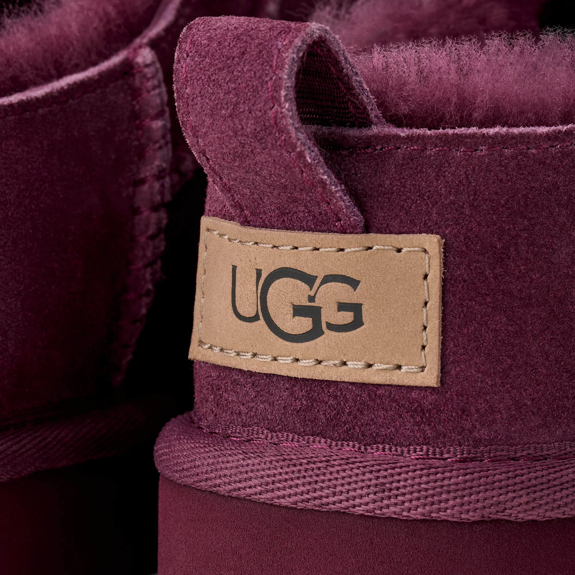 UGG Classic Micro Slipper Burnt Magenta (Women's) - Image 5