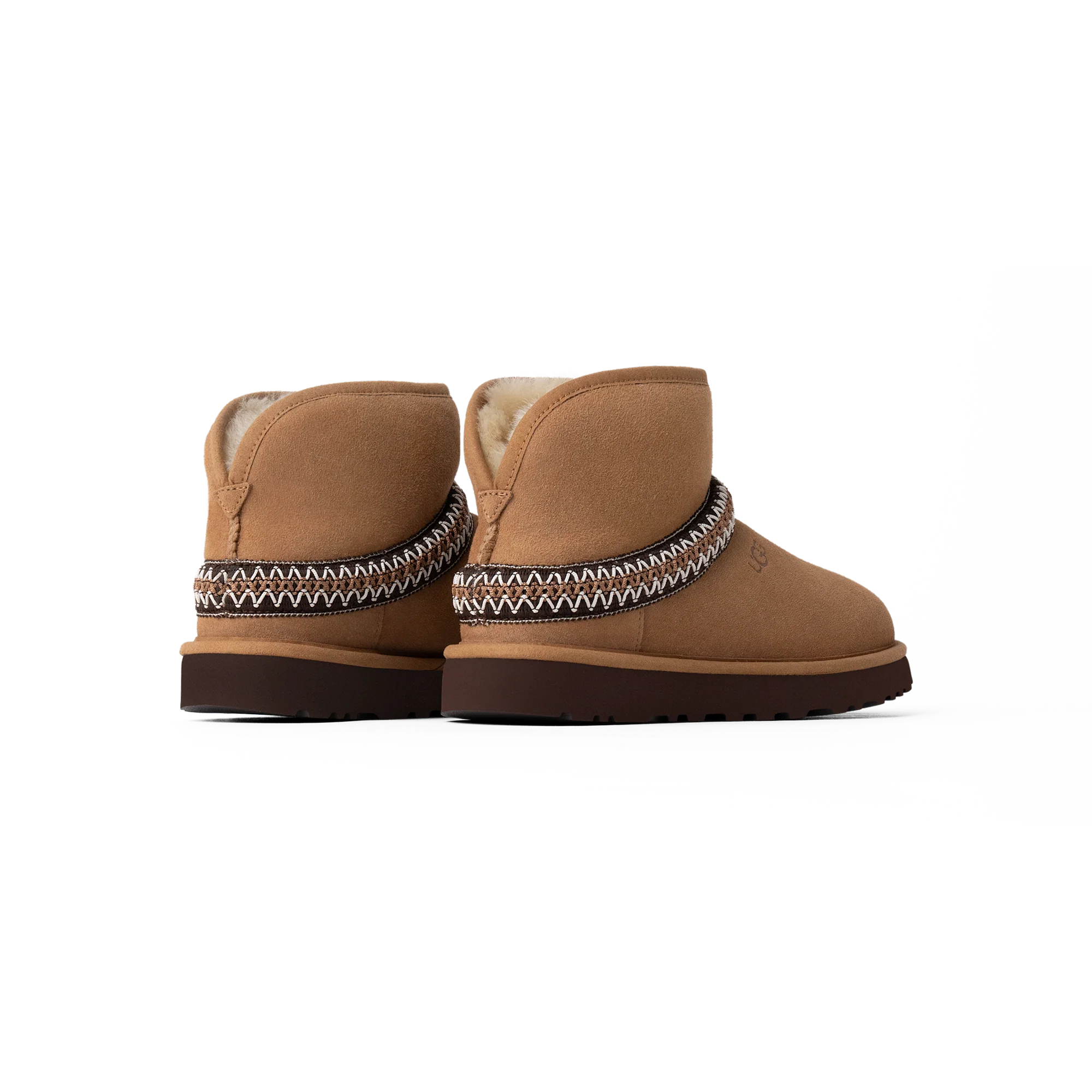 UGG Classic Mini Crescent Chestnut (Women's) - Image 2