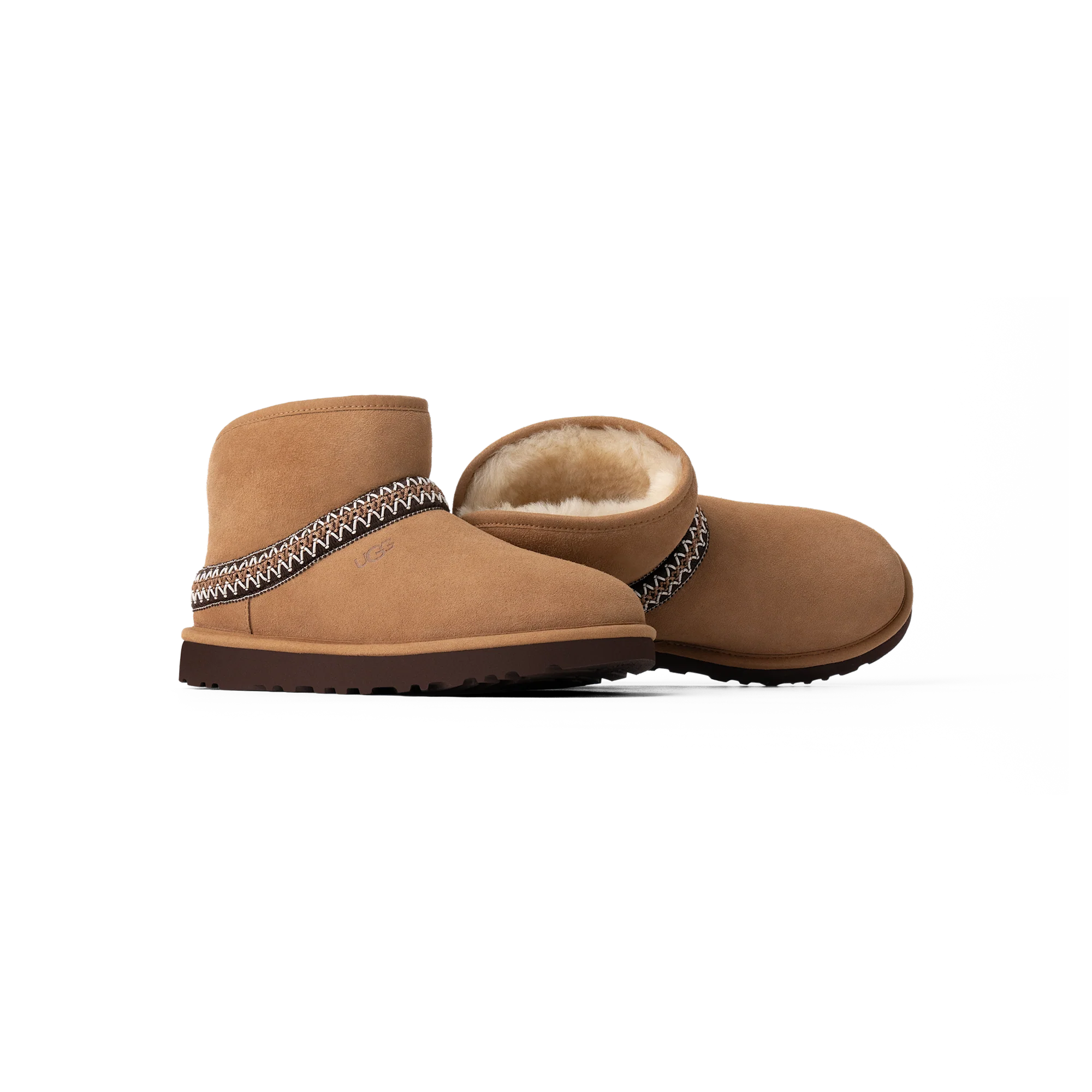 UGG Classic Mini Crescent Chestnut (Women's) - Image 3
