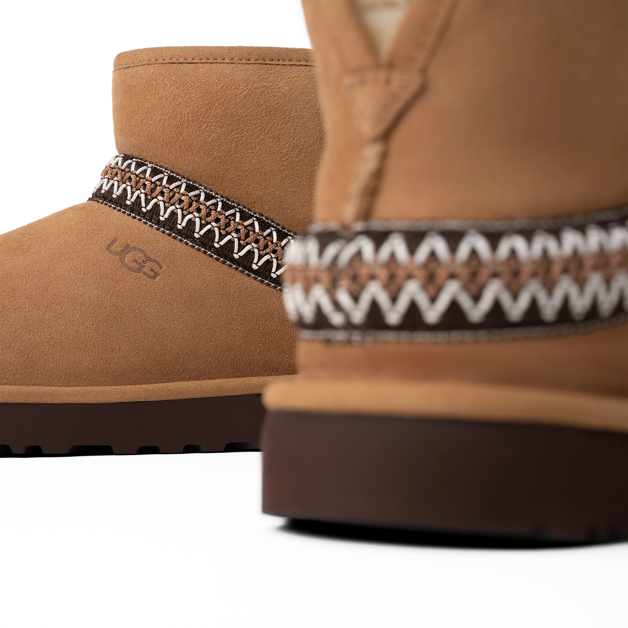 UGG Classic Mini Crescent Chestnut (Women's) - Image 4