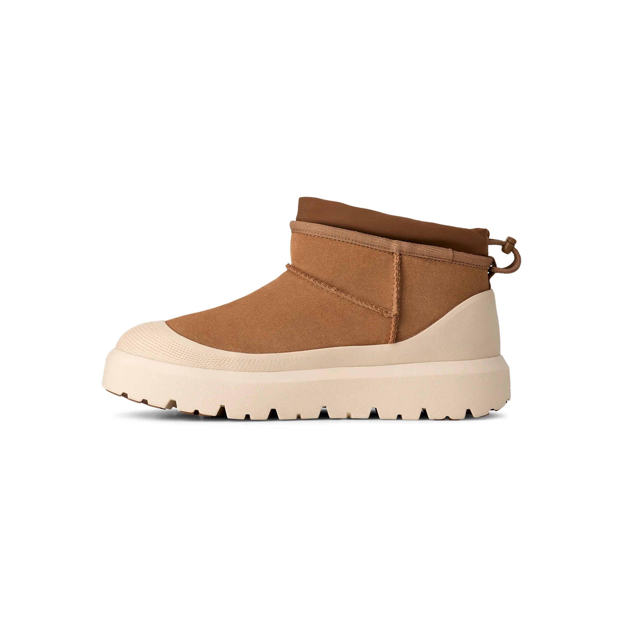 UGG Classic Ultra Mini Weather Hybrid Boot Chestnut Whitecap - Image 3