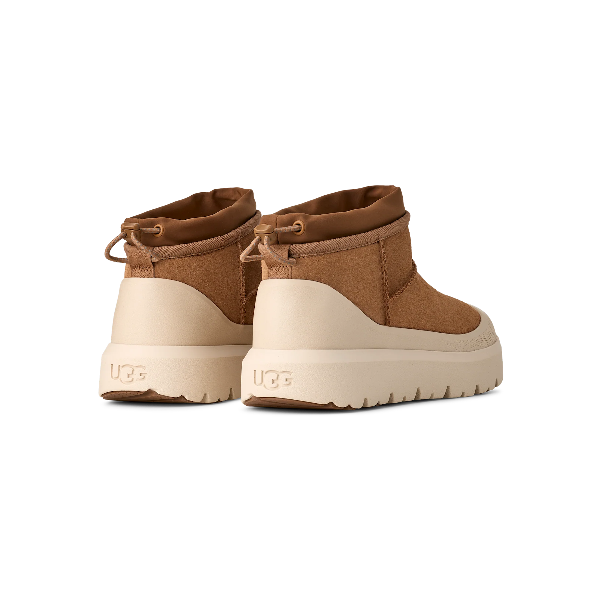 UGG Classic Ultra Mini Weather Hybrid Boot Chestnut Whitecap - Image 4