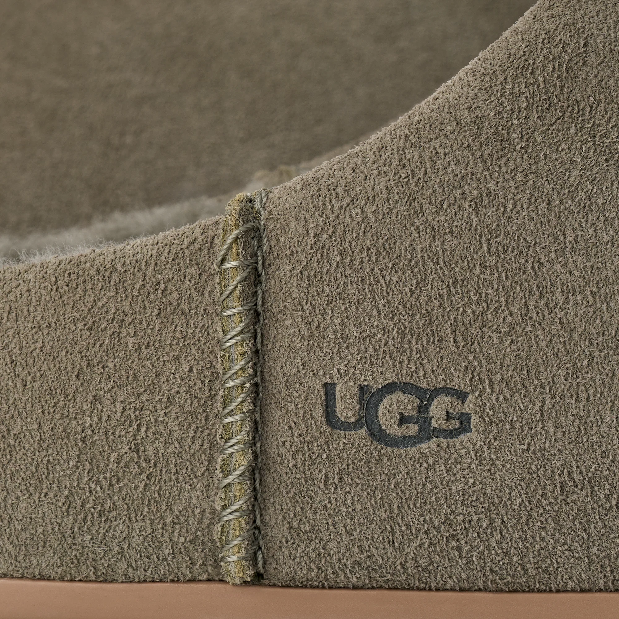 UGG Elea Slip-On Slipper Moss Green (Women's) - Image 5