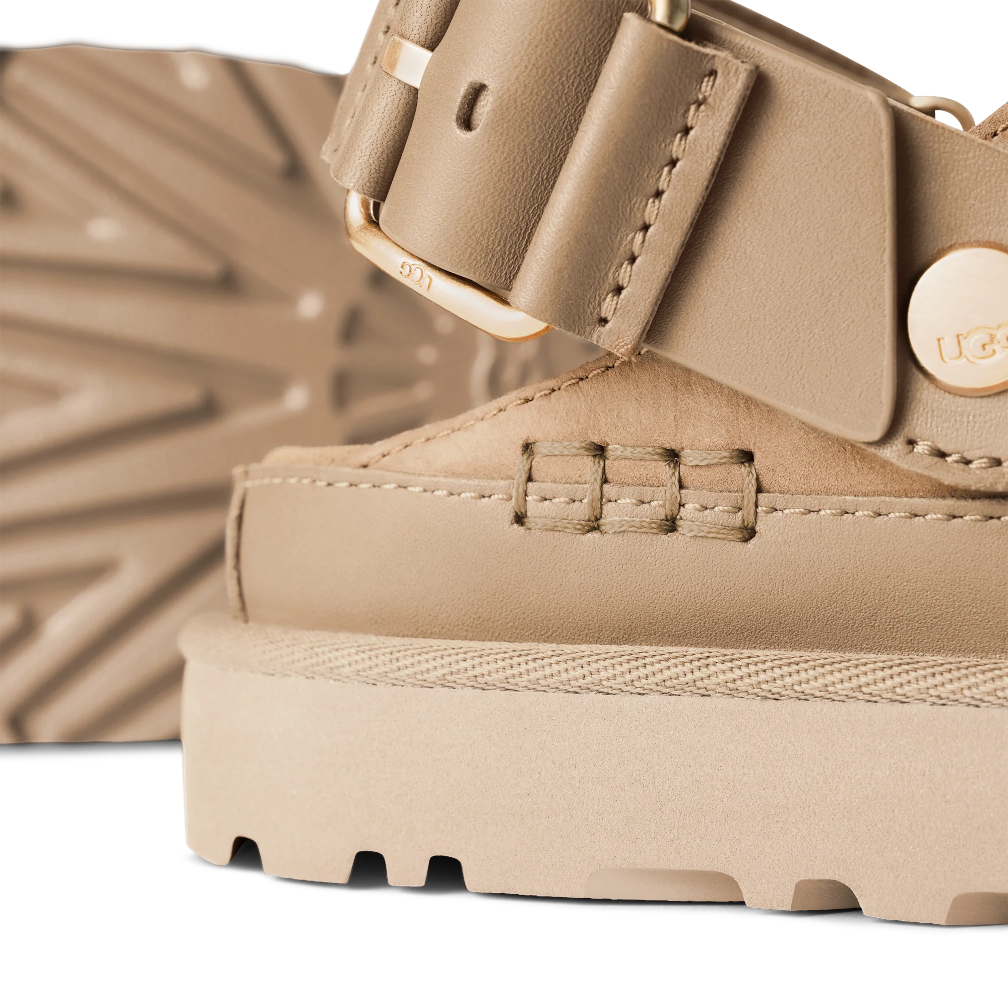 UGG Goldenstar Villa Clog Mustard Seed (Women's) - Image 5