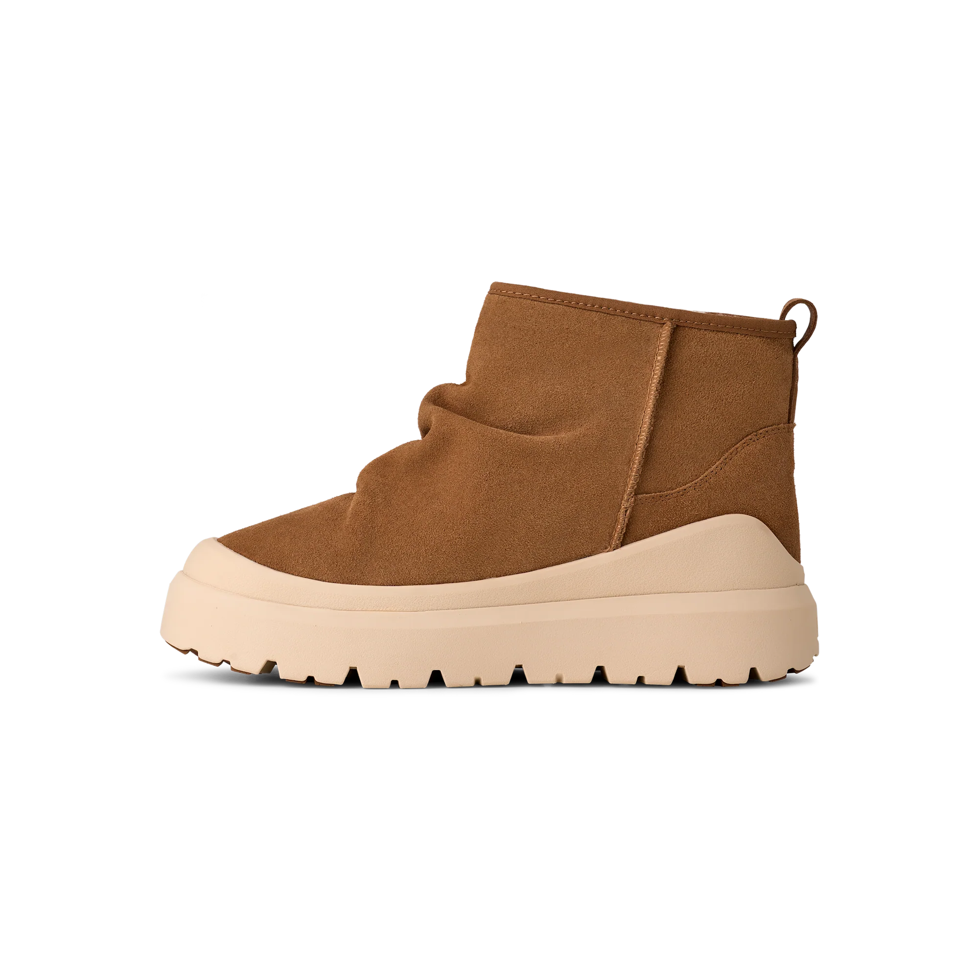 UGG Heritage Utility Mini Boot Chestnut Whitecap - Image 3