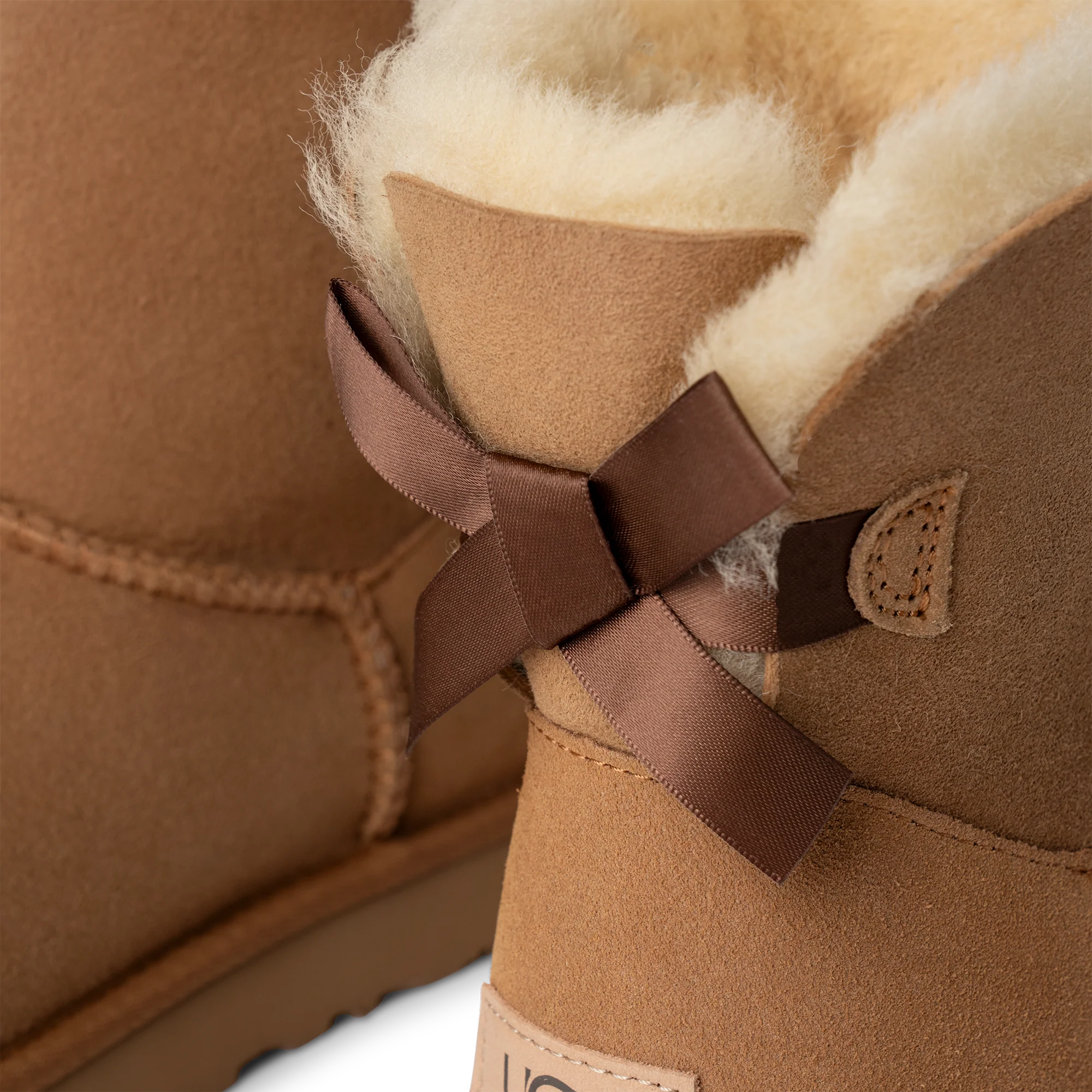 UGG Mini Bailey Bow II Chestnut (Women's) - Image 5