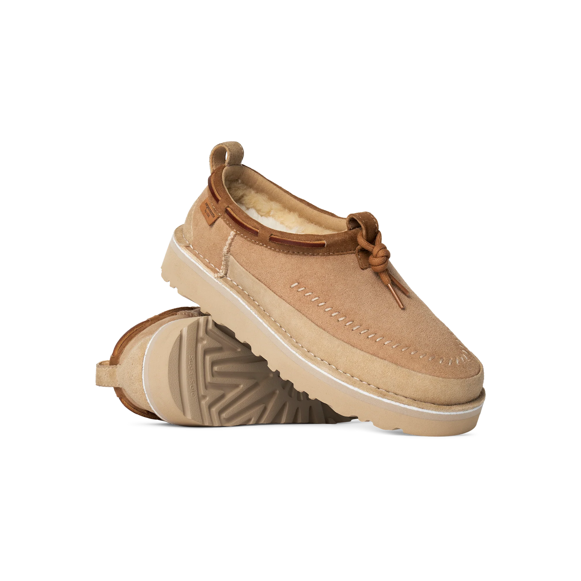UGG Tasman Crafted Regenerate Slipper 'Sand' - Image 3