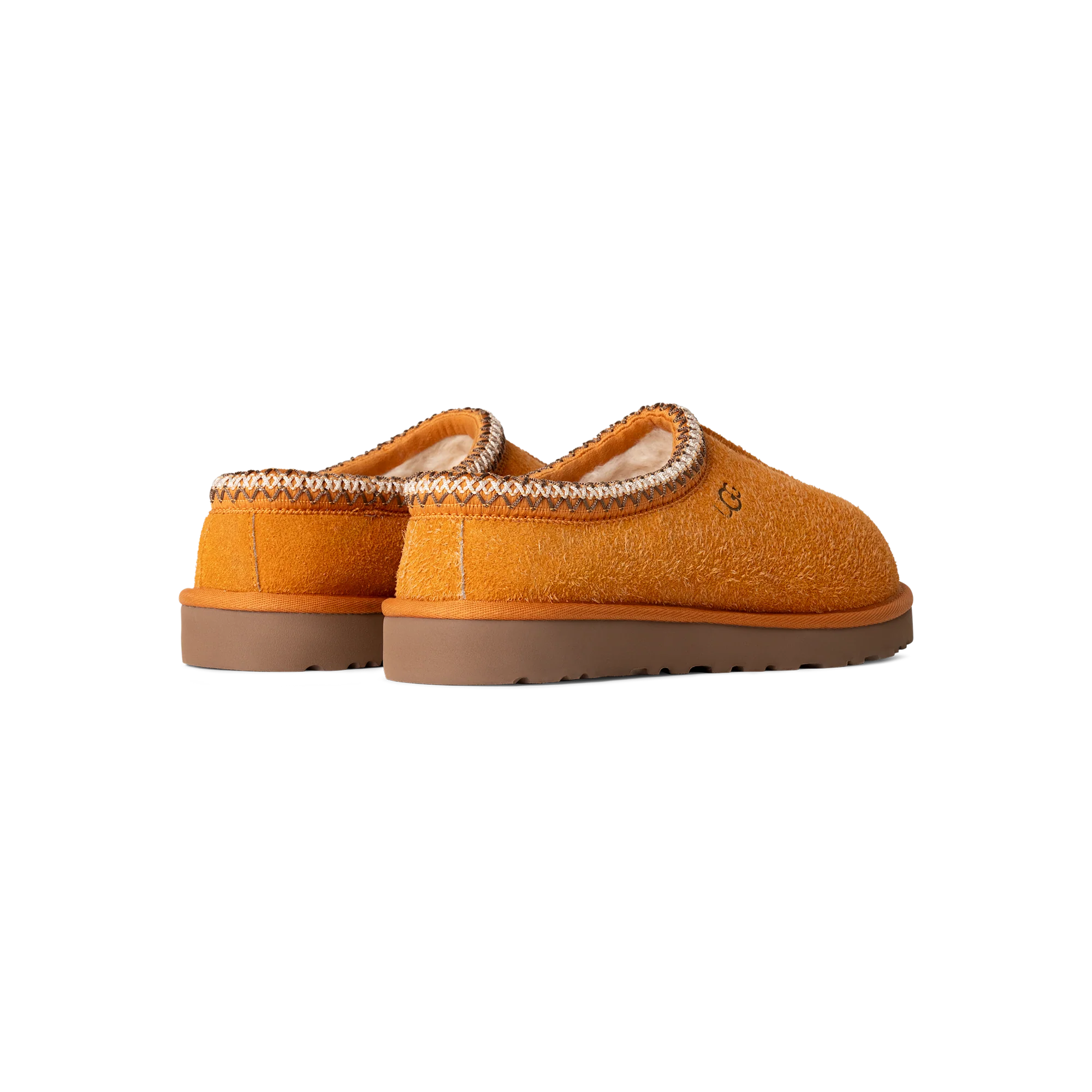 UGG Tasman Shaggy Suede Slipper Dark Apricot - Image 2