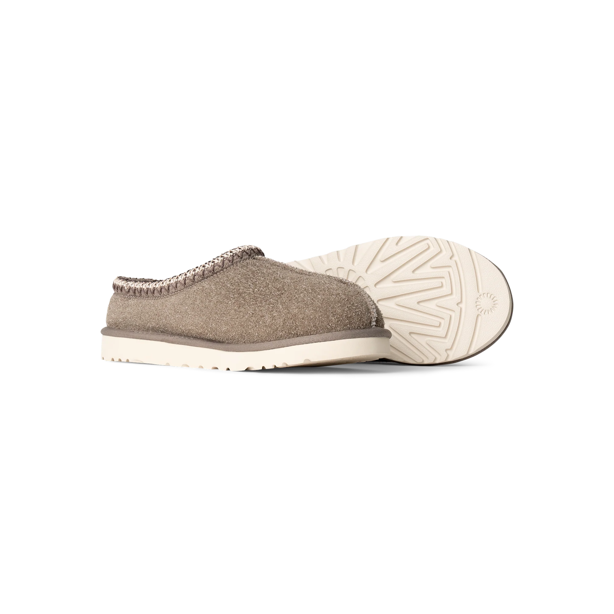 UGG Tasman Shaggy Suede Slipper Smoke Plume - Image 3