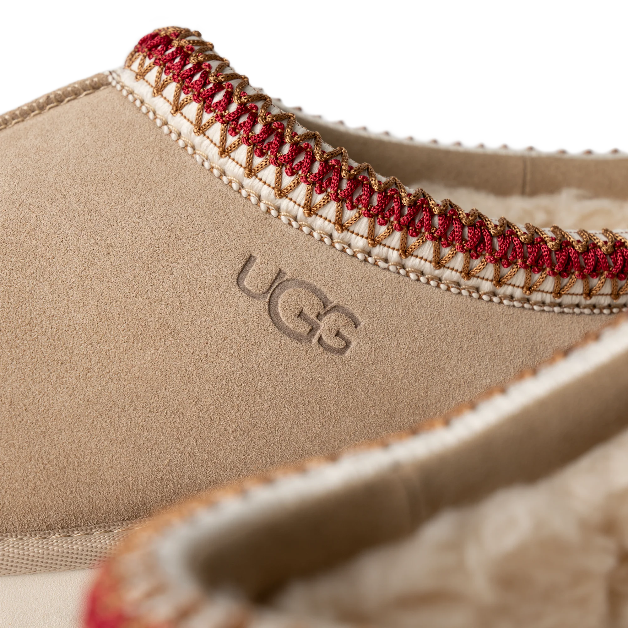 UGG Tasman Slipper Sand Dark Cherry (Women's) - Image 4