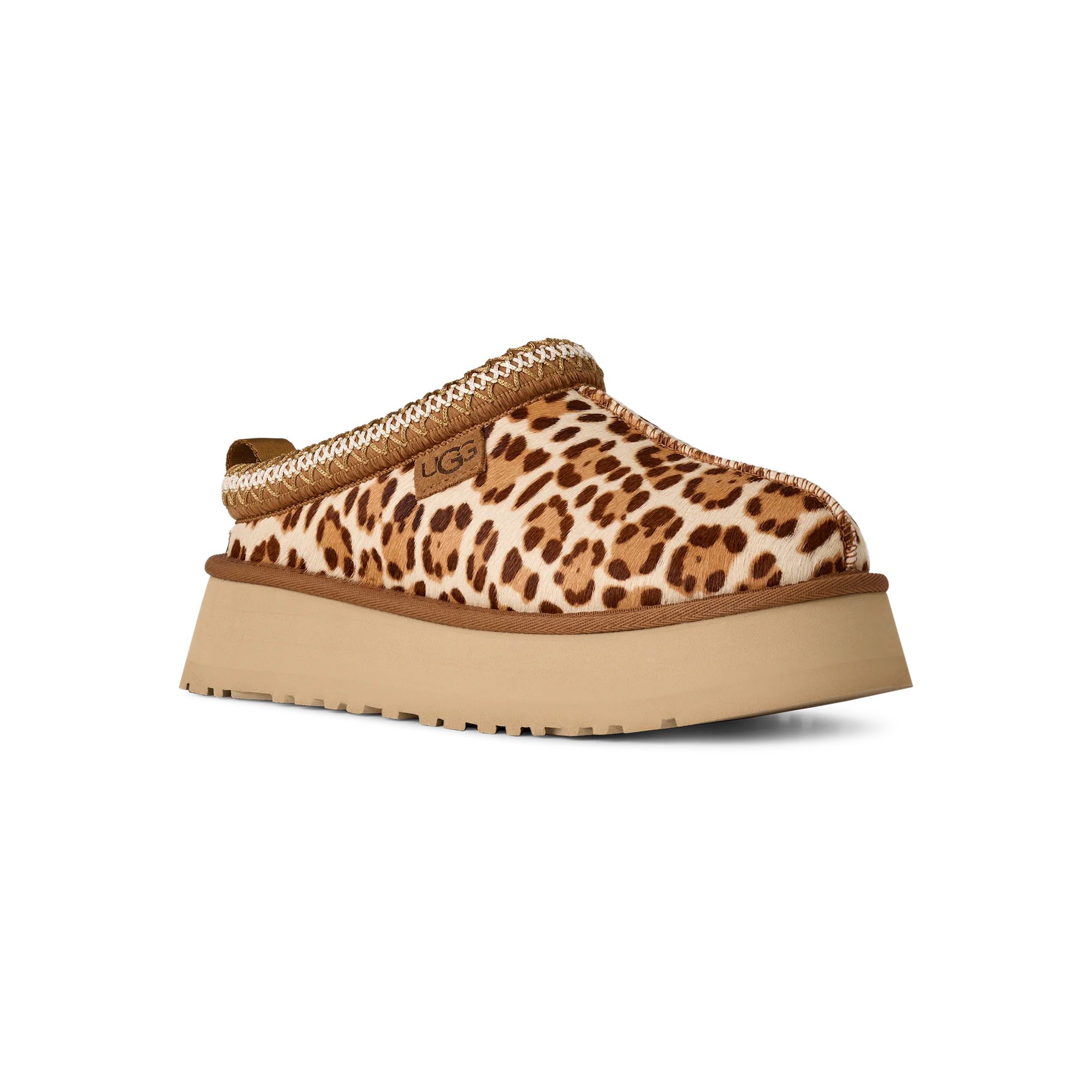 UGG Tazz Plains Slipper Felicity Leopard Jasmine (Women's) - Image 2