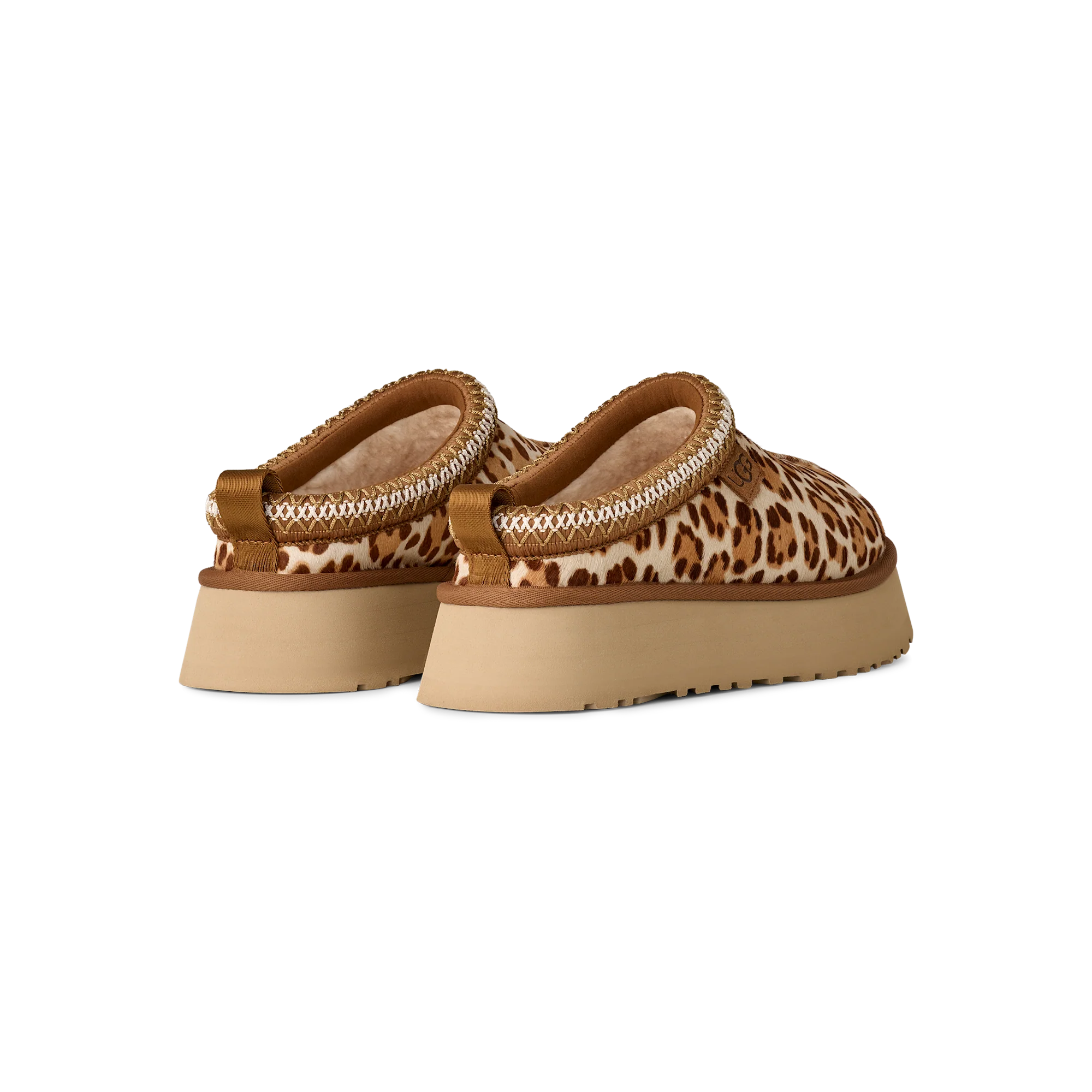 UGG Tazz Plains Slipper Felicity Leopard Jasmine (Women's) - Image 4