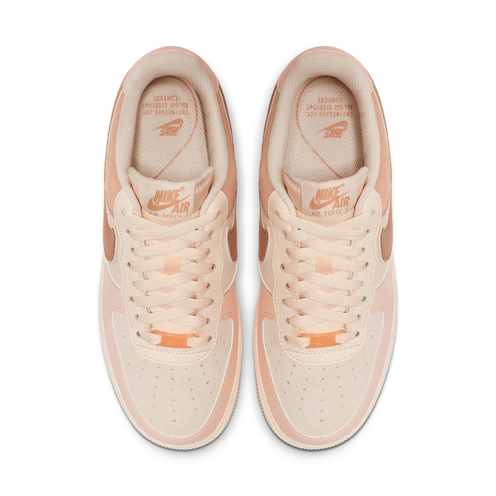 Wmns Air Force 1 '07 Low Premium 'Washed Coral' - Image 3